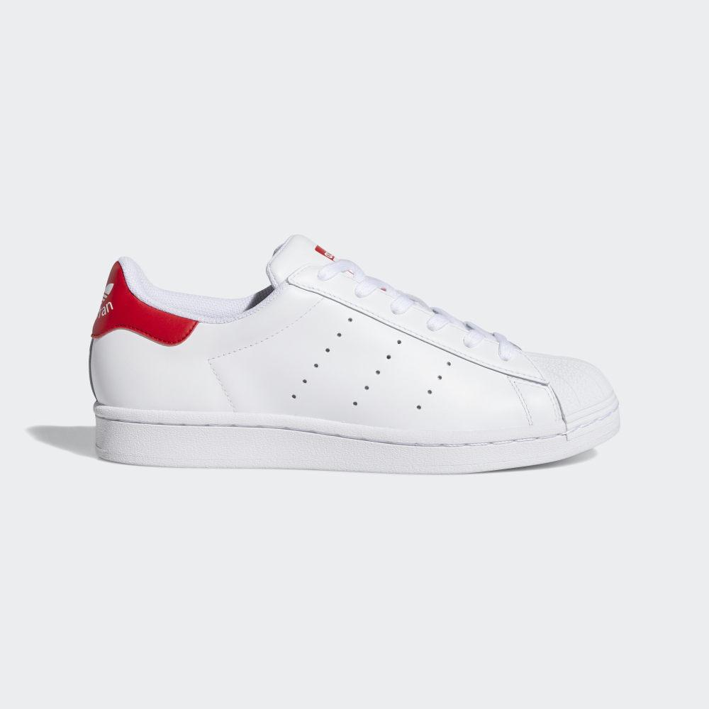 Originals Adidas Superstan Dama Romania - Albi/Rosii Inchis FX4726
